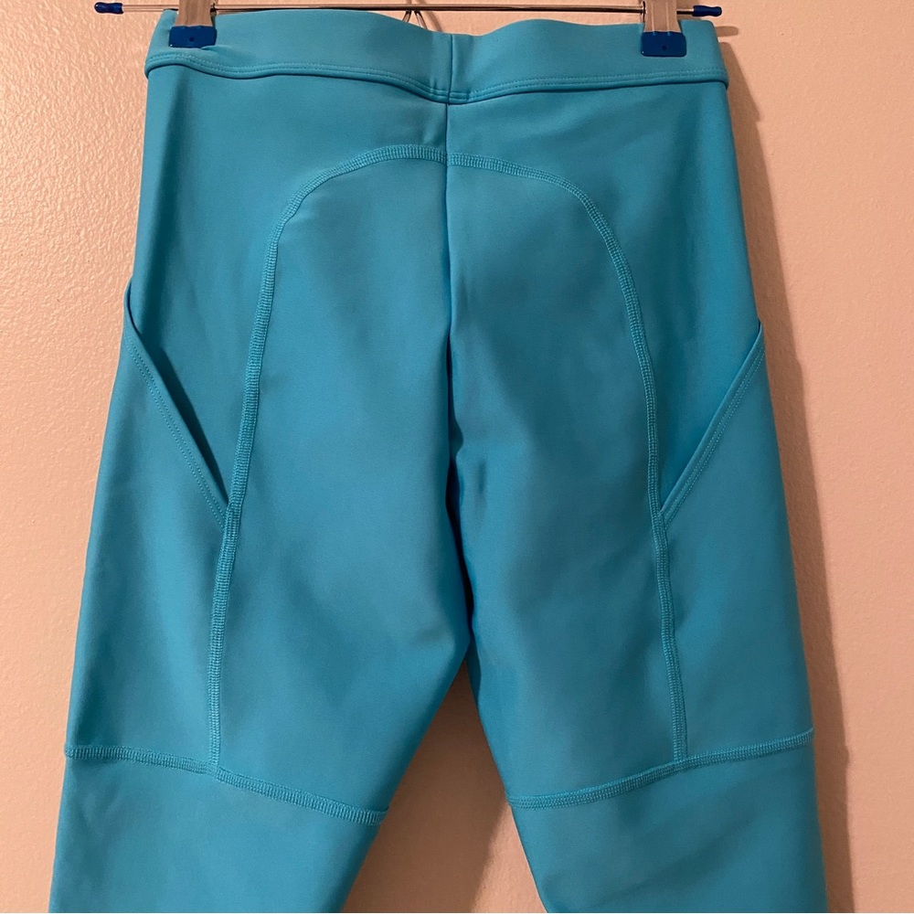 Alo Yoga High-Waist 4 Pocket Utility Legging in Bright Aqua XS NWOT